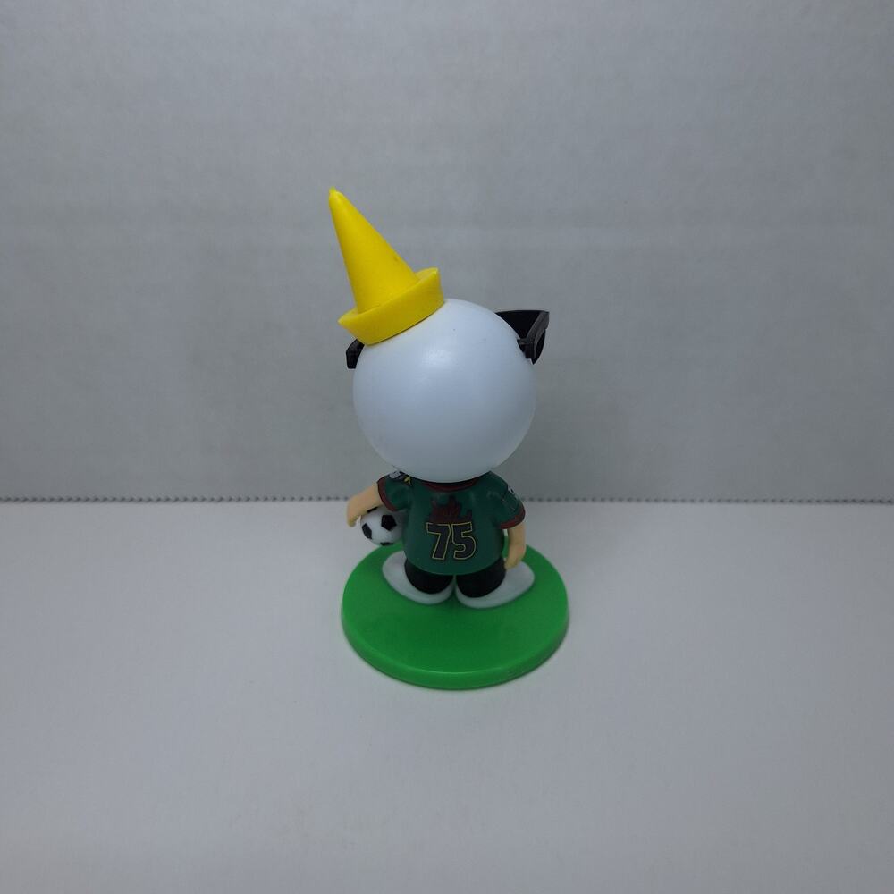 Jack In The Box Mini Soccer World Cup Bobblehead Mexico Jack Green Soccer Jersey - Picture 3 of 8